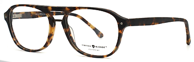 #ad TORTOISE amp; BLONDE 17416 C02 Tortoise Mens Aviator Full Rim Eyeglasses 54 18 145