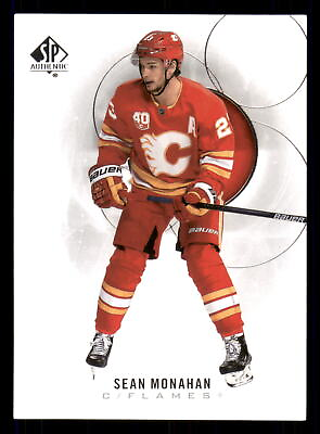 #ad 2020 SP Authentic Sean Monahan #48 Calgary Flames