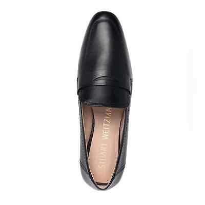 #ad Stuart Weitzman Jet leather penny loafers Sz 8B Retail $495