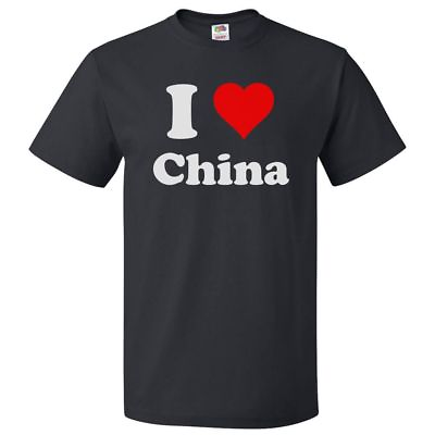 #ad I Heart China T shirt I Love China Tee