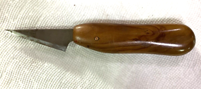 #ad Handmade leather working knife