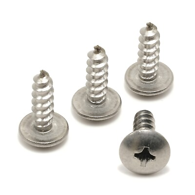 #ad License Plate Screws for Subaru Outback Stainless Steel Pack of 4