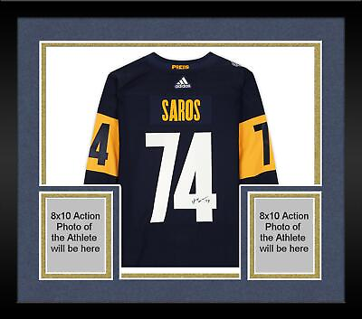 #ad FRMD Juuse Saros Predators Signed 2022 Stadium Series Adidas Auth. Jersey
