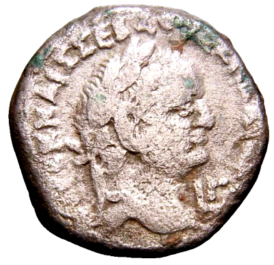 #ad RARE DATE NONE ONLINE Vespasian BI Tetradrachm of Alexandria Roman Coin wCOA