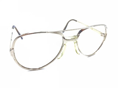 #ad American Optical AO Vintage Gold Metal Aviator Eyeglasses Frames 145 USA Pilot $99.99