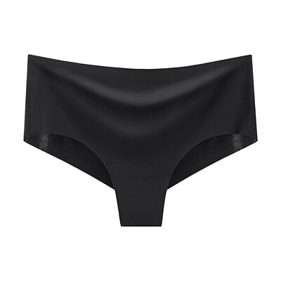 #ad Women#x27;s briefs sport breathable seamless ice silk underwear for women Black #P
