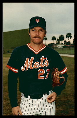 #ad 1986 TCMA New York Mets Postcard Tim Corcoran #NYM86 43 NM MINT NY Baseball