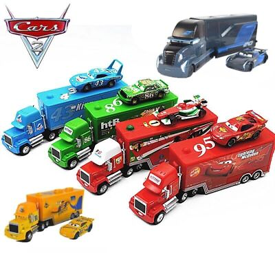 #ad TRUCKCAR 2 Pack Cars Toys Disney Pixar Lot Kids Party Gifts Collection McQueen