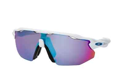 #ad OAKLEY RADAR EV OO 9442 10 Polished White Prizm Snow Sapphire Sunglasses