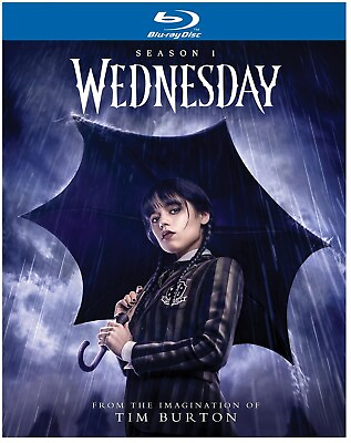 #ad Wednesday The Complete First Season Blu ray NEW