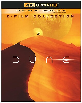#ad Dune 2 Film Collection 4K UHD Blu ray NEW