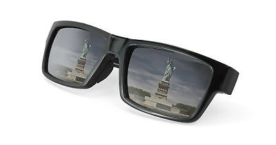 #ad Premium Sunglasses w Hidden Spy Cam Video Camera Glasses DARK Lens NEW 2023