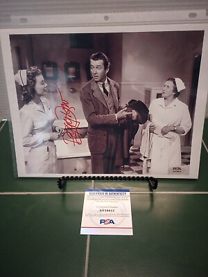 #ad PEGGY DOW Movie Photograph Signed PSA Approved