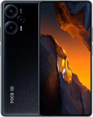 #ad Xiaomi Poco F5 5G Black 256 512 GB 1T Factory Unlocked Dual SIM Global Version