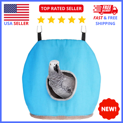 #ad Winter Warm Bird Nest House Large Bird Bed for Cage Soft amp; Fluffy Hanging
