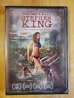 #ad You Can#x27;t Kill Stephen King Horror Comedy Movie DVD NEW Indie