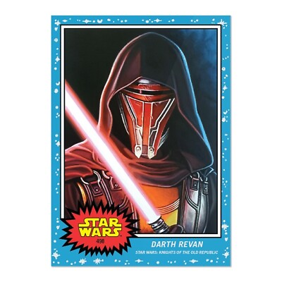 #ad 2024 Star Wars: Knights Of The Old Republic “DARTH REVAN” Living Card #498 MT