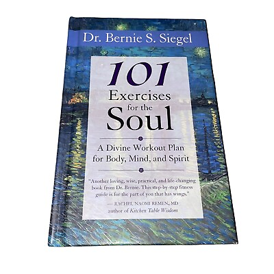 #ad 101 Exercises for the Soul Divine Workout Plan Body Mind Spirit Bernie Siegel HC