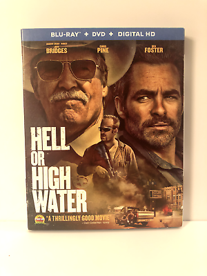 #ad Hell or High Water Blu ray DVD 2016 Jeff Bridges Chris Pine Ben Foster