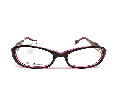 #ad 1 Unit New Kids Dark Brown Purple Eyeglass Frame 46 15 125 #692