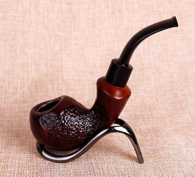 #ad New Durable Resin Carving flow Creative Smoking Tobacco pipe Cigarette Pipes