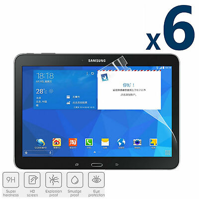 #ad 6 Pack HD 10.1#x27;#x27; Screen Protector for Samsung Galaxy Tab 4 10.1 SM T530NU T530 $8.99